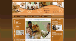 Desktop Screenshot of oakcrestvet.com